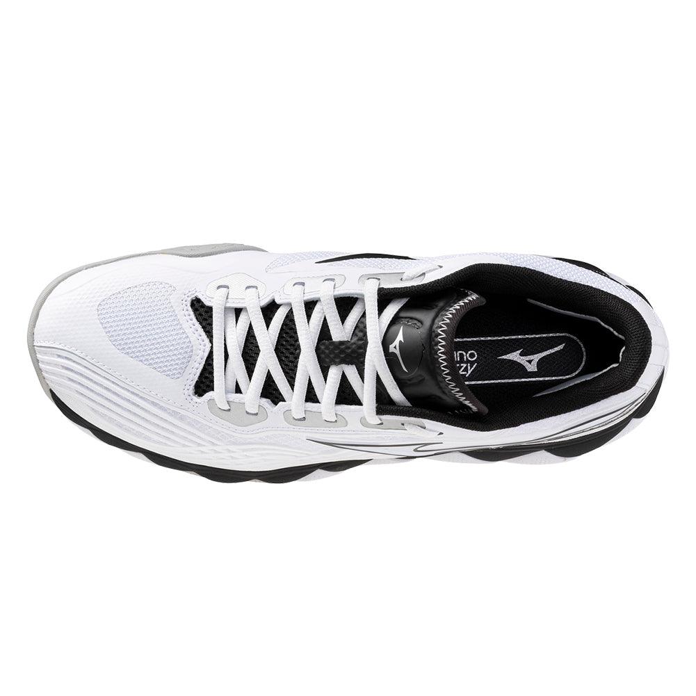 Men`s Wave Enforce Tour 2 Tennis Shoes White and Black MIZUNO