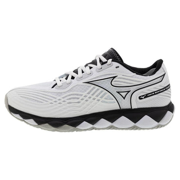Men`s Wave Enforce Tour 2 Tennis Shoes White and Black MIZUNO
