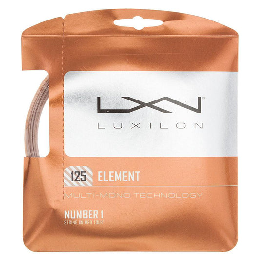 Element Tennis String Bronze Tournament Gear LUXILON 16L