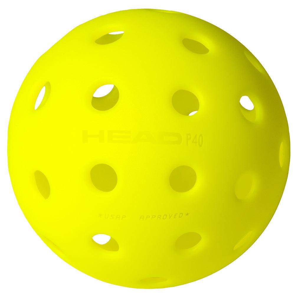 Pro 40 Outdoor Pickleballs 3 Pack HEAD