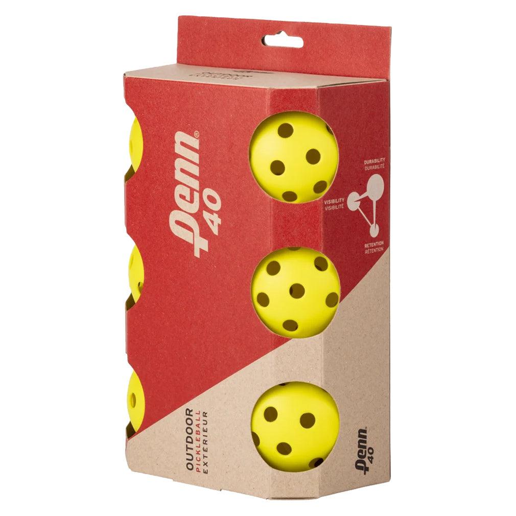 Championship 40 Outdoor Pickleballs 6 Pack HEAD Default Title