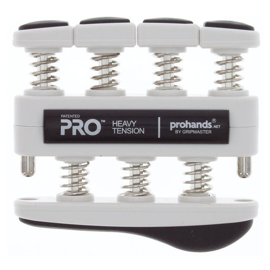 PRO HAND EXERCISER HEAVY TENSION BLACK Sports Medicine GRIPMASTER White
