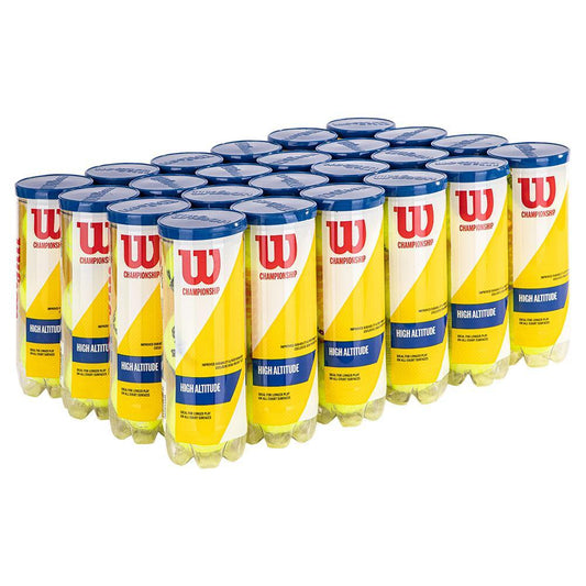 Championship Hi Altitude Tennis Ball Case Tennis Balls WILSON Yellow