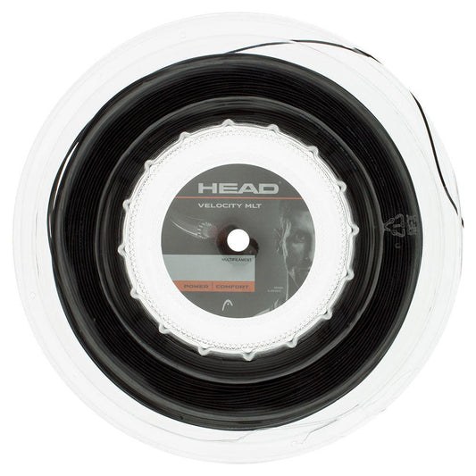 Velocity MLT Tennis String Reel Strings HEAD Black 16
