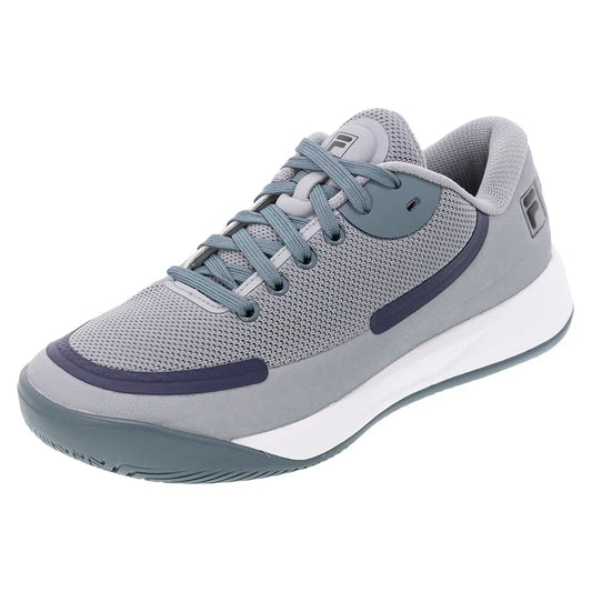 Women`s Quick Ace Tennis Shoes Ultimate Gray and Stormy Weather FILA 6 Grey