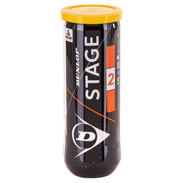 Stage 2 Orange Tennis Ball Case Tennis Balls DUNLOP