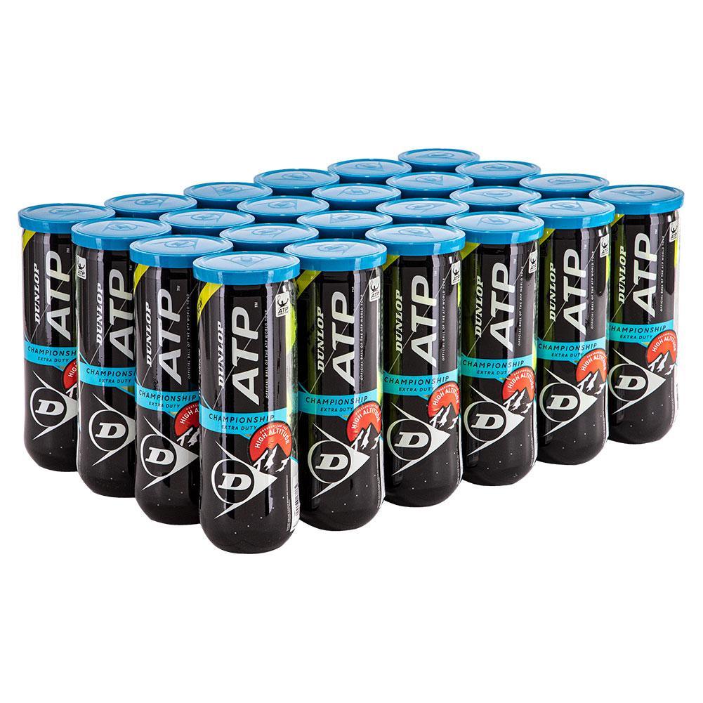 ATP Championship Extra Duty High Altitude Tennis Ball Case Tennis Balls DUNLOP