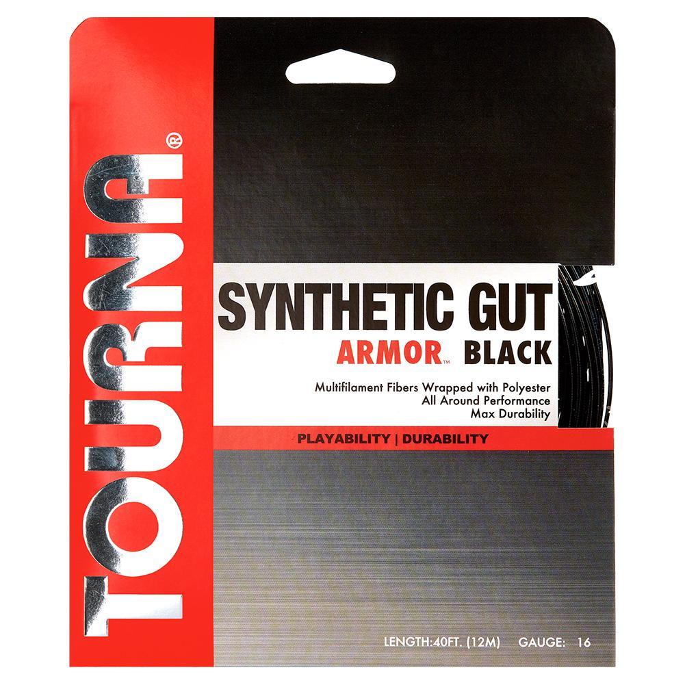 Synthetic Gut Armour Tennis String Black Strings TOURNA 16