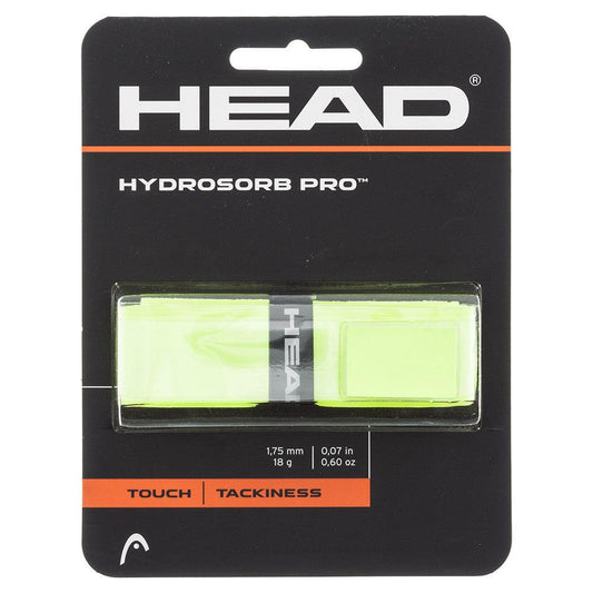 Hydrosorb Pro Replacement Tennis Grip Yellow Grips HEAD Yellow