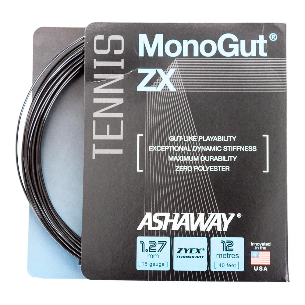 MonoGut ZX 1.27/16G Tennis String Black Strings ASHAWAY Black