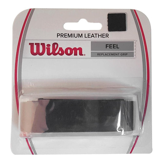 Leather Tennis Grip Black Grips WILSON Black