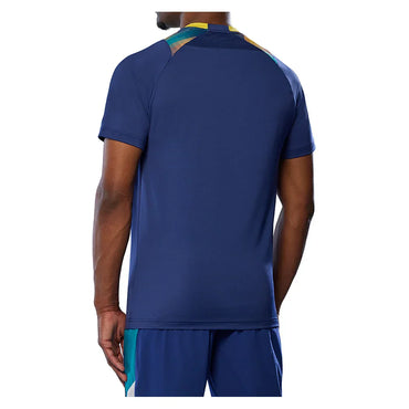 Men`s Shadow Tennis Tee Bellwether Blue MIZUNO