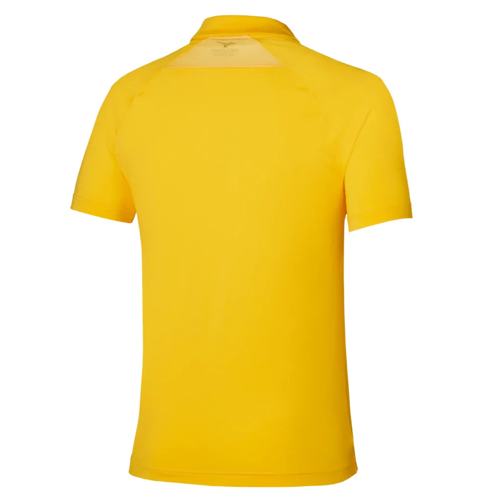 Men`s Shadow Tennis Polo Cyber Yellow MIZUNO