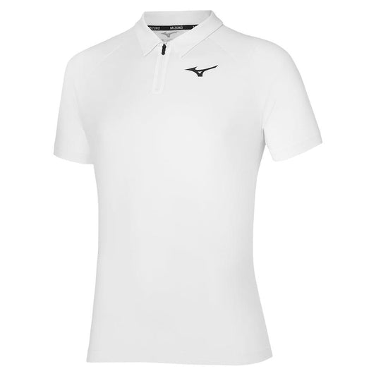 Men`s Shadow Tennis Polo White MIZUNO S White