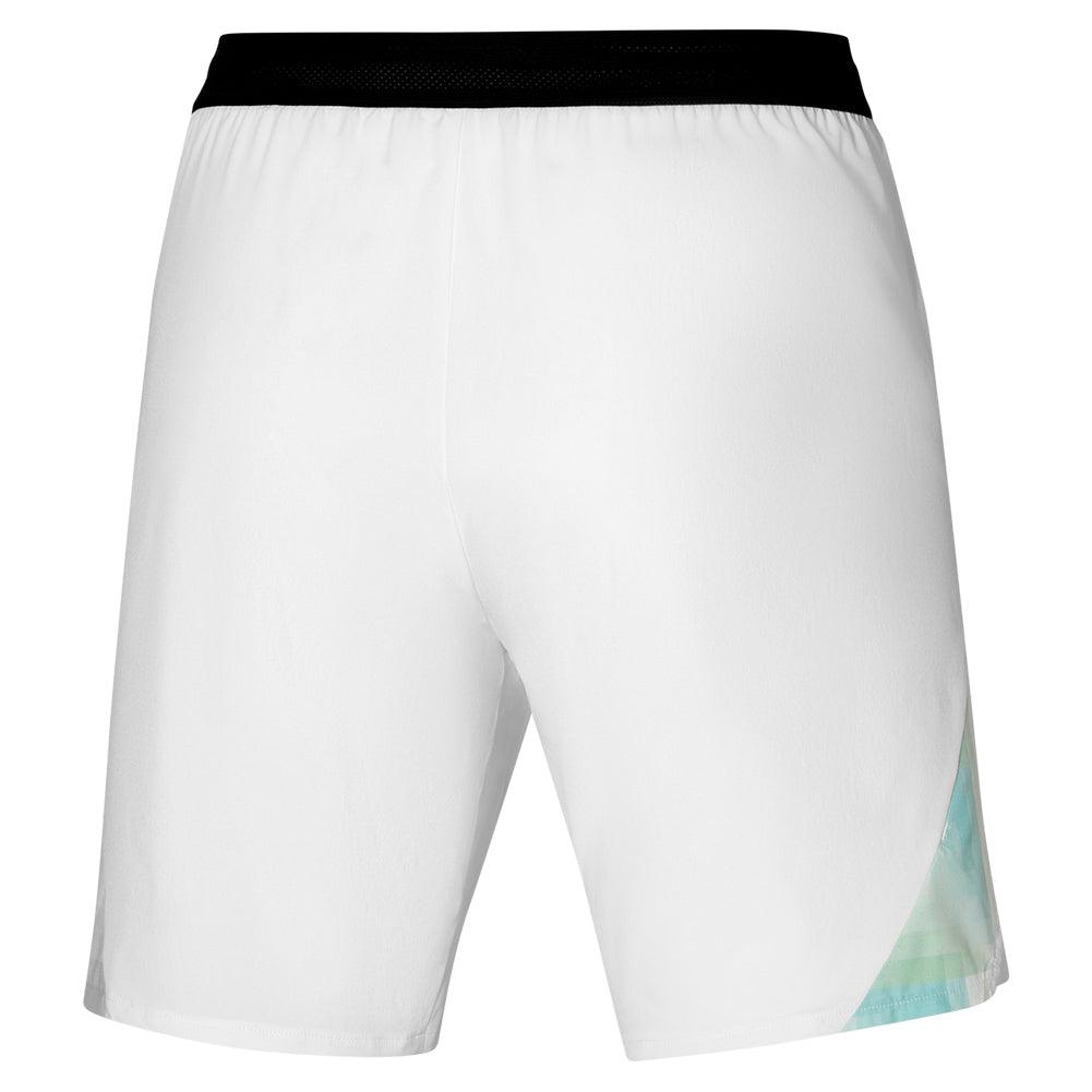 Men`s 8-inch Amplify Tennis Short White MIZUNO