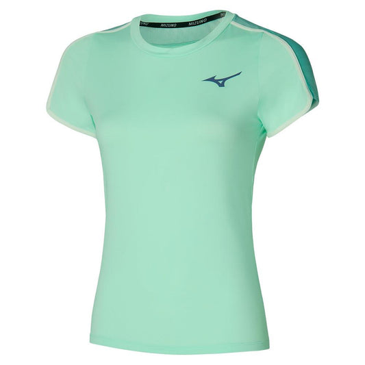Women`s Printed Tennis Tee Bay MIZUNO S Bay