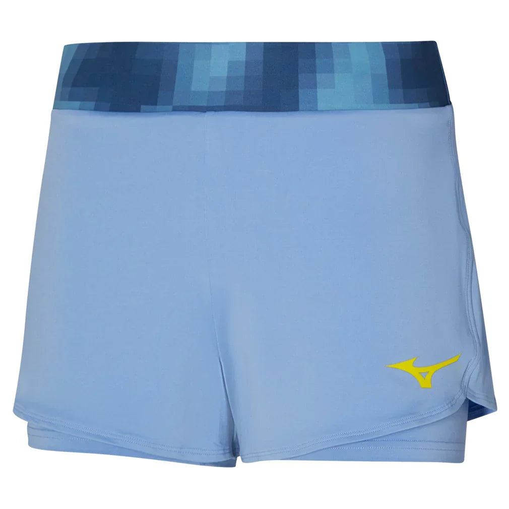 Women`s Flex Tennis Short Bel Air Blue MIZUNO XS