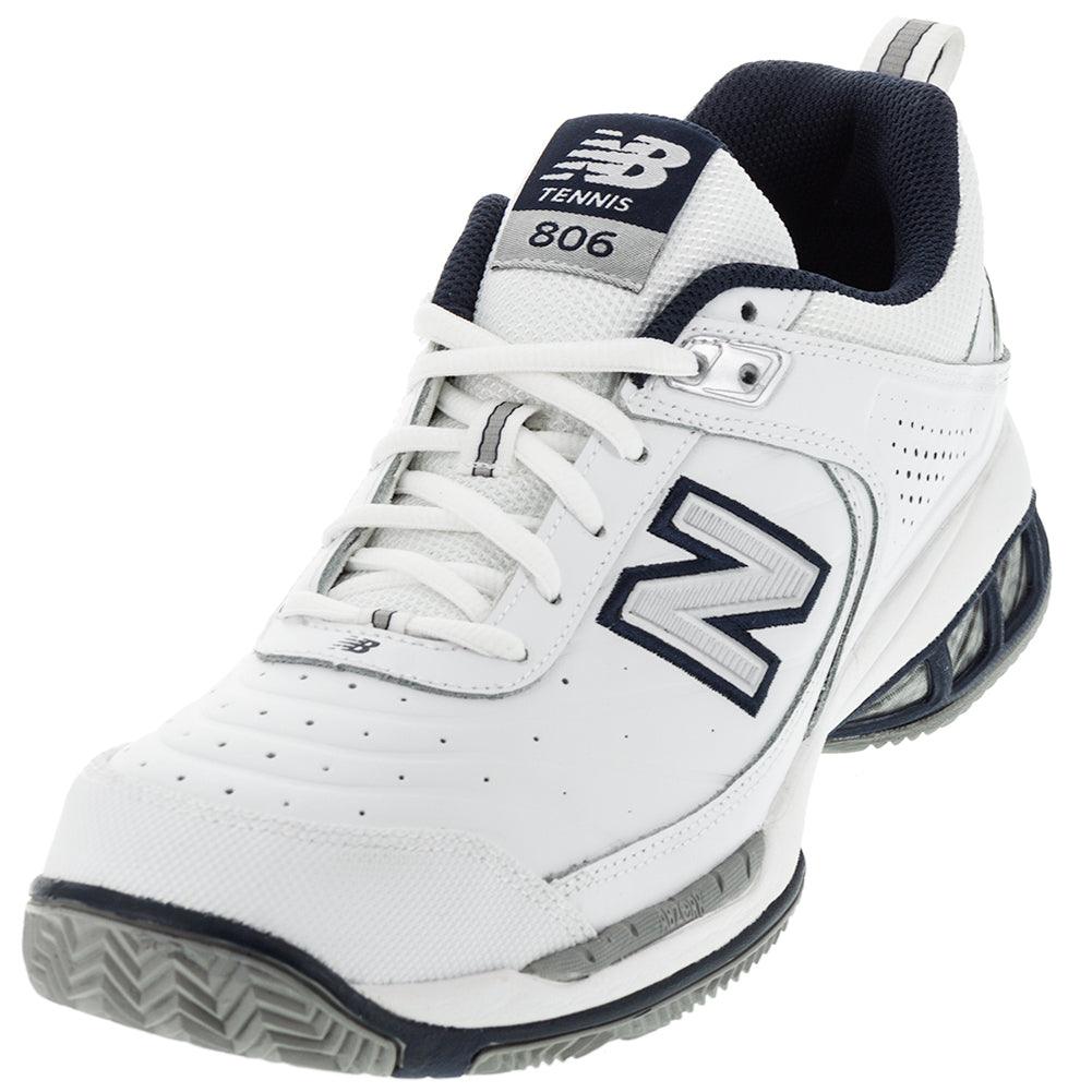 Men's MC806 B Width Tennis Shoes White Top Tennis Shoes NEW BALANCE