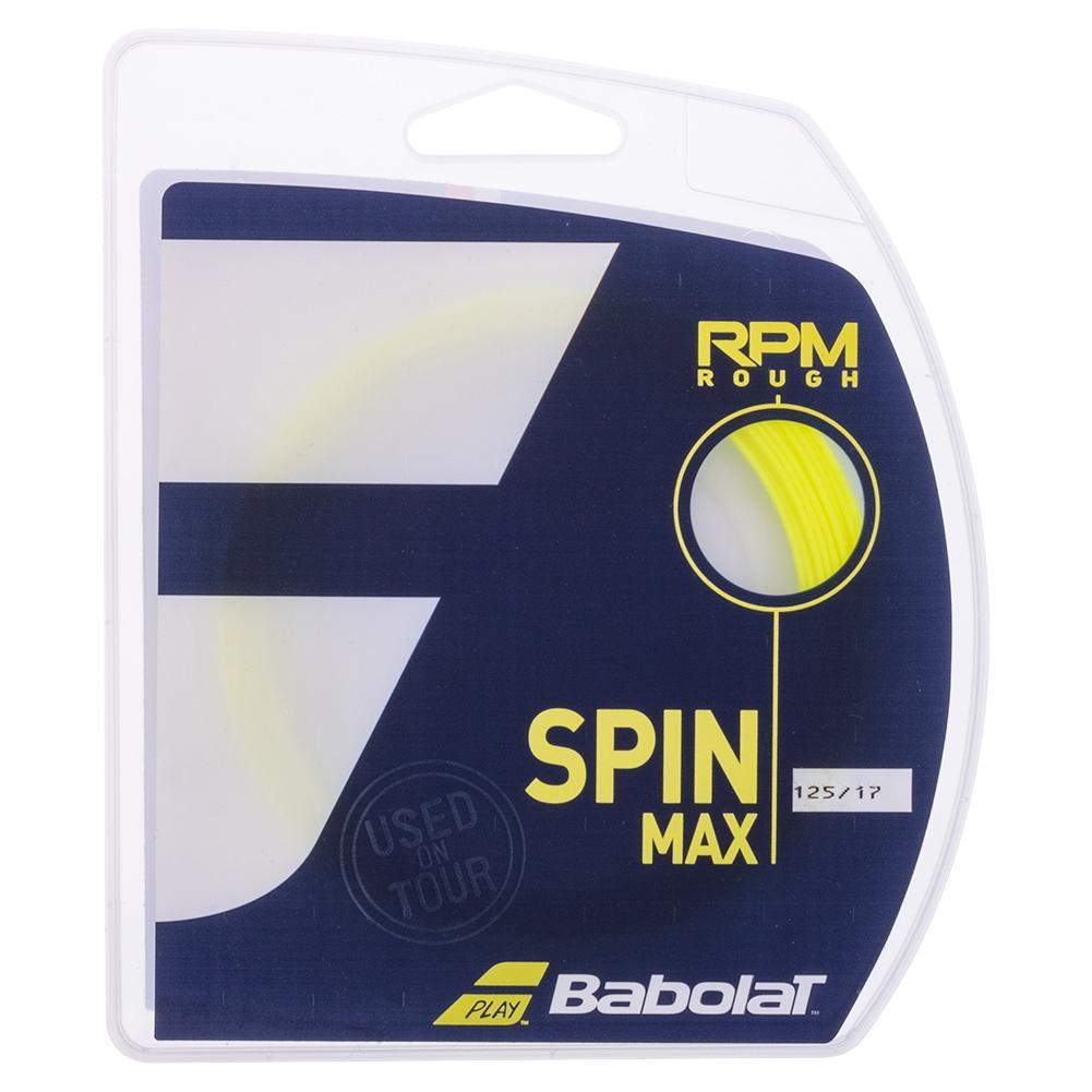 RPM Blast Rough Tennis String Strings BABOLAT Yellow 16