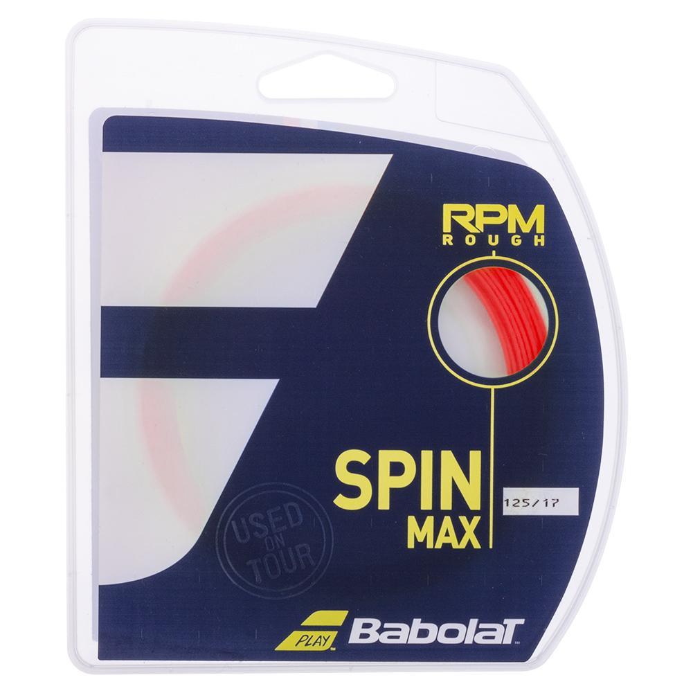 RPM Blast Rough Tennis String Strings BABOLAT Red 16