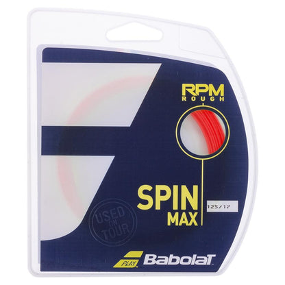RPM Blast Rough Tennis String Strings BABOLAT Red 16