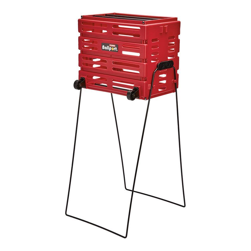 Ballport 80 Deluxe With Wheels Other Accessories TOURNA Red