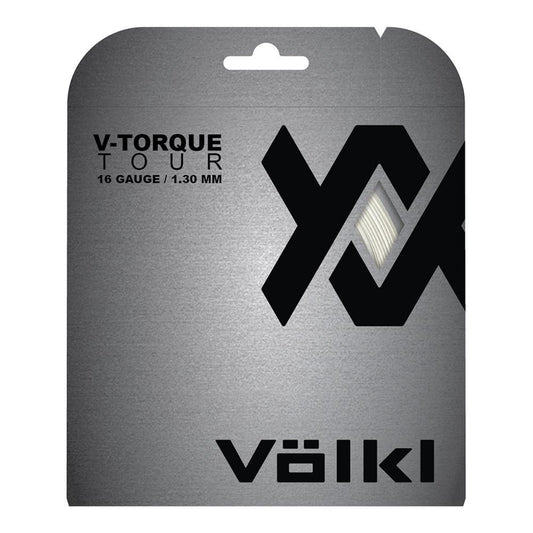 V-Torque Tour Tennis String White Strings VOLKL 16