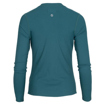 Women's Ridge Rise Up Tennis Long Sleeve Deep Green Womens Apparel LIJA Green L