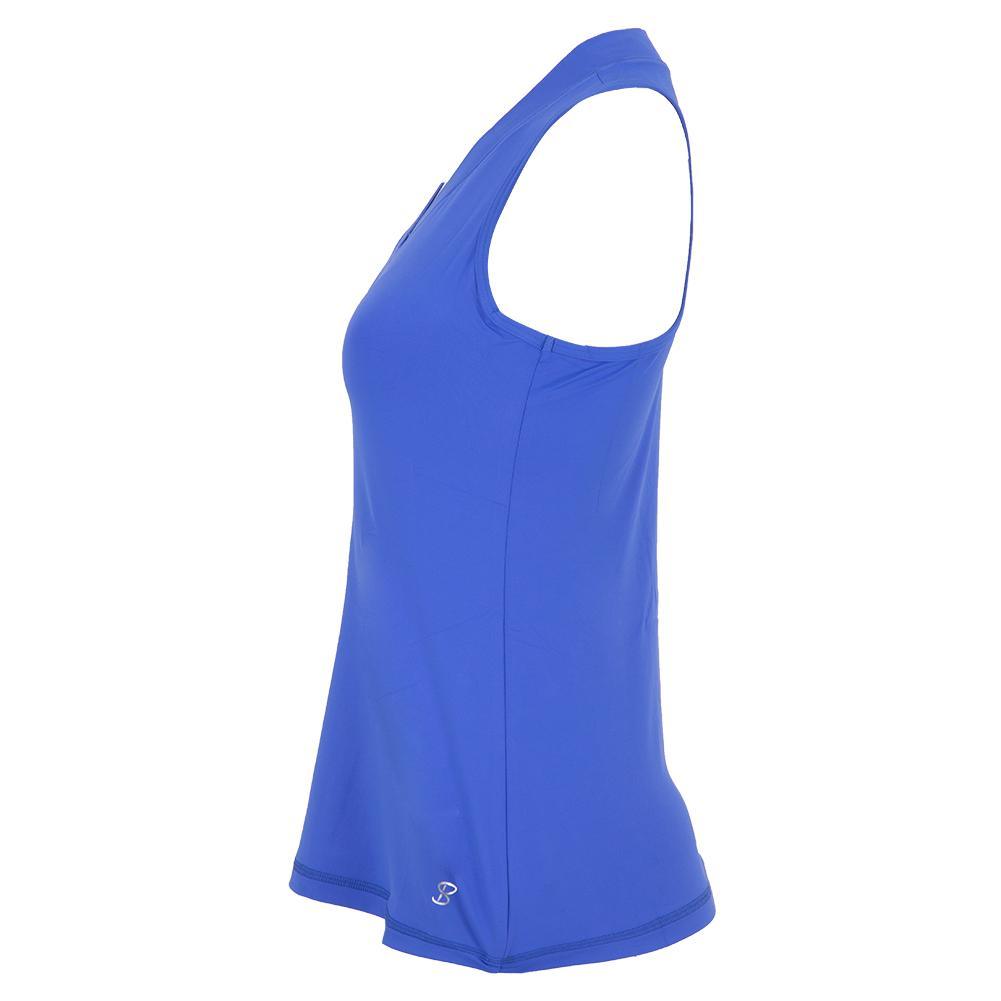 Women's UV Racerback Tennis Tank Womens Apparel SOFIBELLA Cloud XS