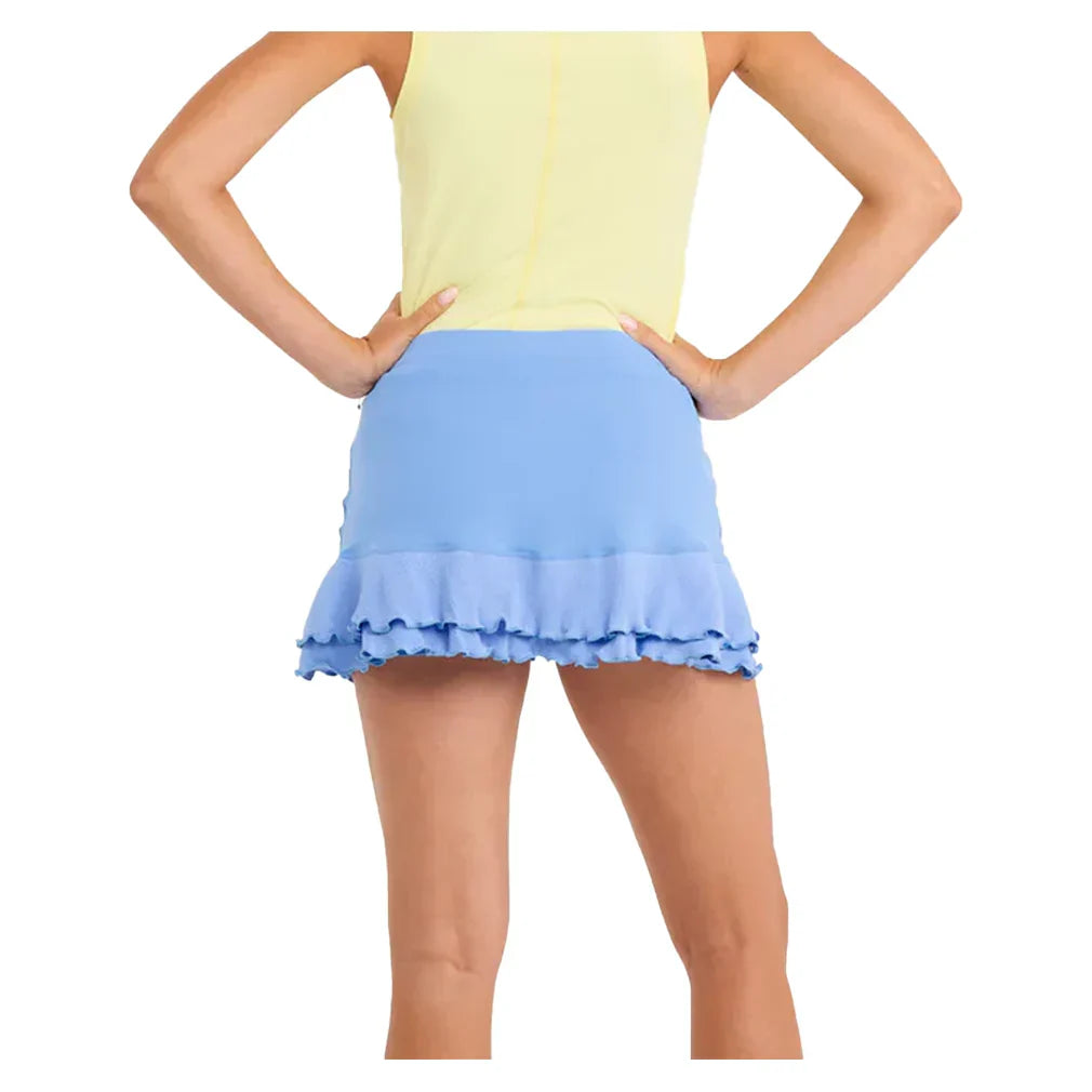 Women`s 13 inch UV Colors Tennis Skort Periwinkle SOFIBELLA