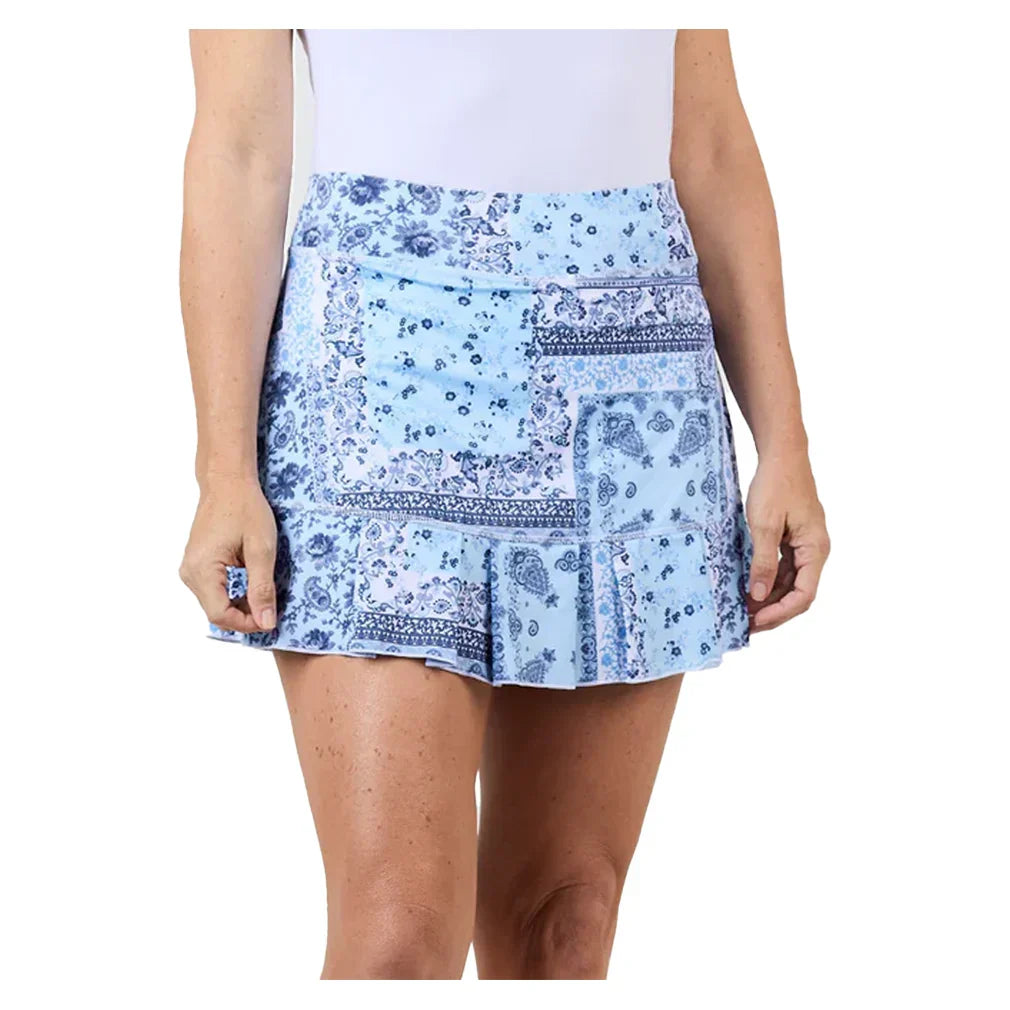 Women`s 14 Inch Tennis Skort SOFIBELLA XS ROT_ROSETTA