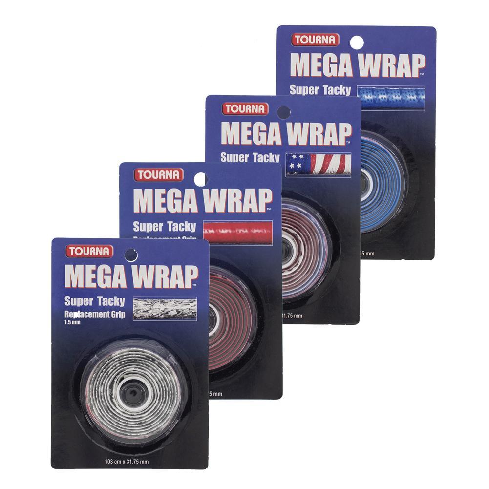 Mega Wrap Replacement Tennis Grip Grips TOURNA