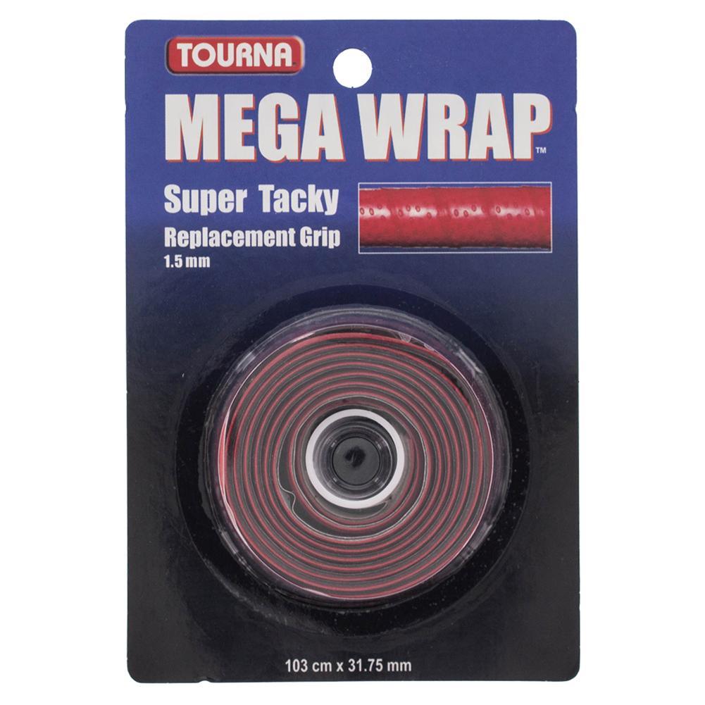 Mega Wrap Replacement Tennis Grip Grips TOURNA Red
