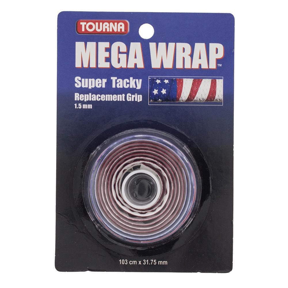Mega Wrap Replacement Tennis Grip Grips TOURNA Black