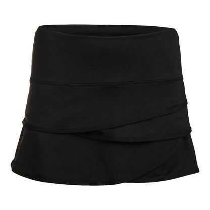 Women`s Scallop Tennis Skort WOMENS APPAREL LUCKY IN LOVE Black XS