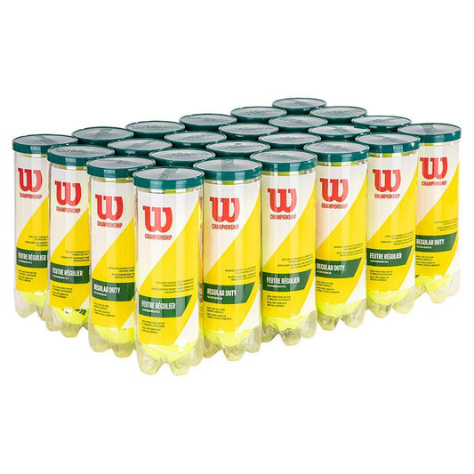 Championship Regular Duty Ball Case Tennis Balls WILSON Yellow