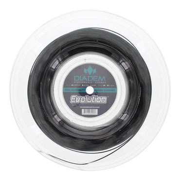 Evolution Tennis String Reel Strings DIADEM Black 17