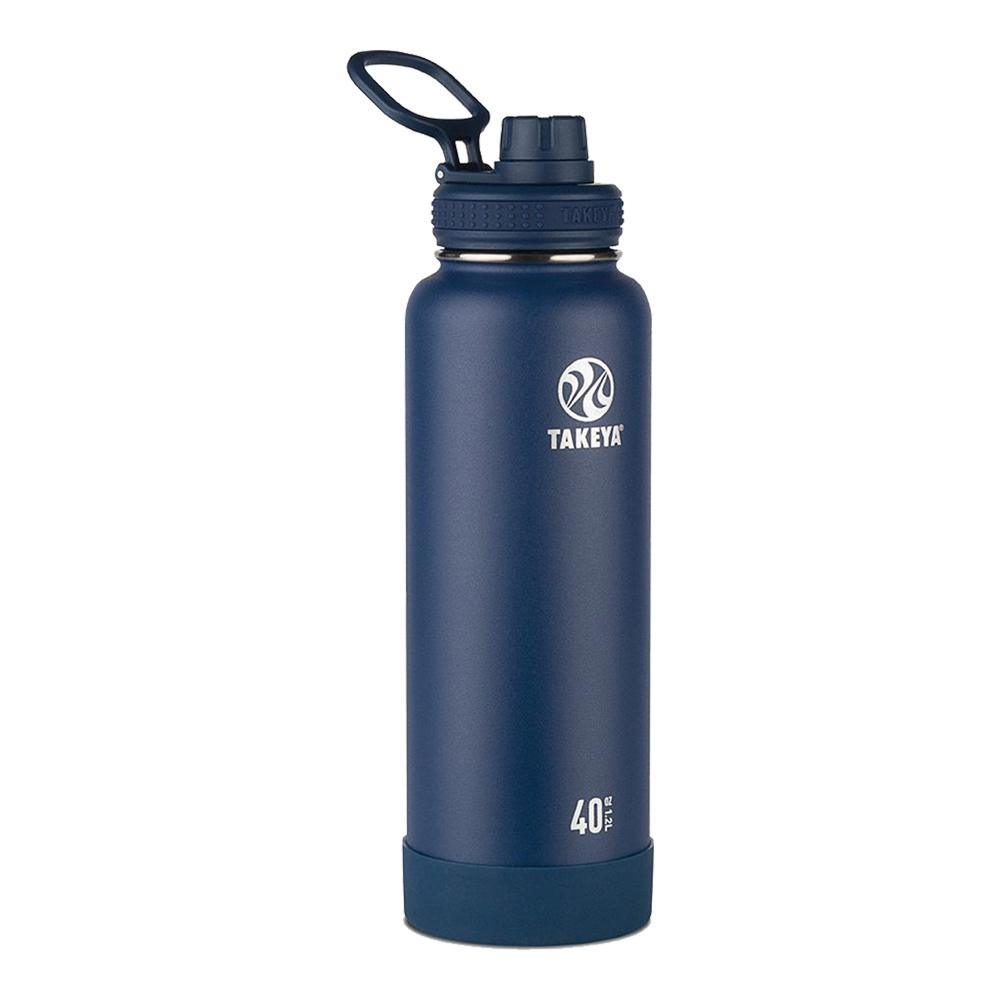 40 oz Actives Insulated Stainless Steel Bottle Other Accessories TAKEYA Midnight