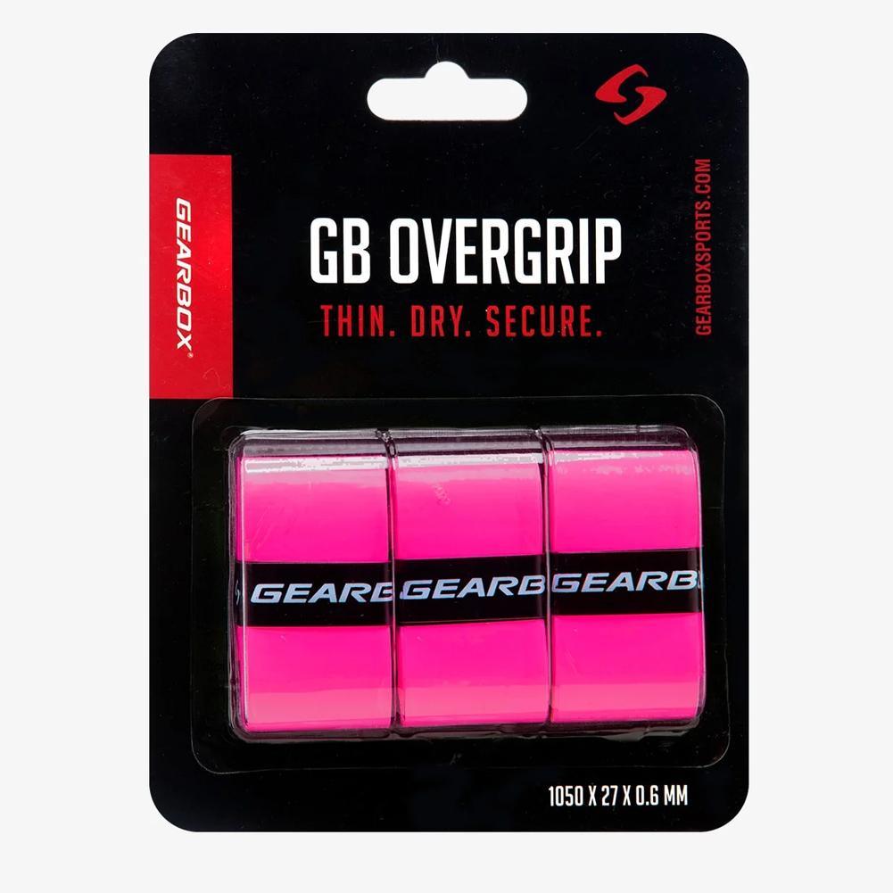 Pickleball Overgrip 3 Pack Hot Pink Pickleball Grips GEARBOX