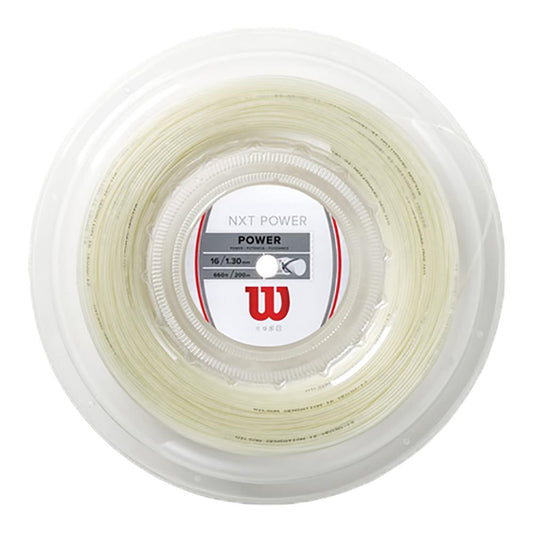 NXT Power 16 200M Tennis String Reel Natural Strings WILSON Default Title