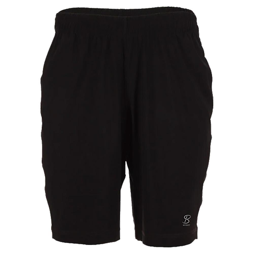 Men's SB Sport Game 9 Inch Tennis Short Black Training SOFIBELLA M