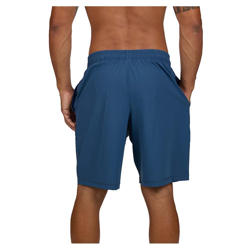 Men's SB Sport Game 9 Inch Tennis Short Steel Blue Training SOFIBELLA