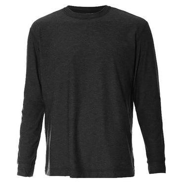 Men's SB Sport Classic Fit Long Sleeve Tennis Crew Black Training SOFIBELLA M