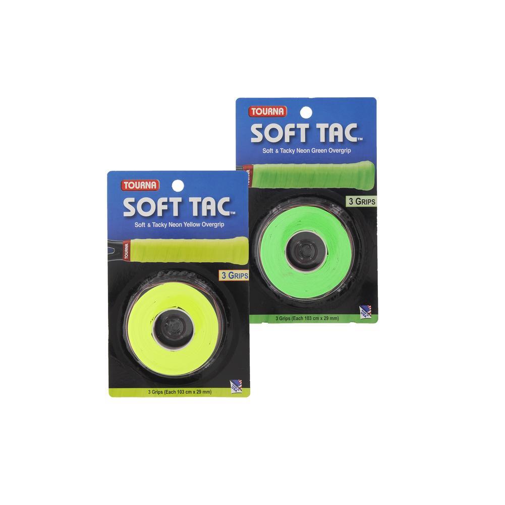 Soft Tac Tennis Overgrip Grips TOURNA