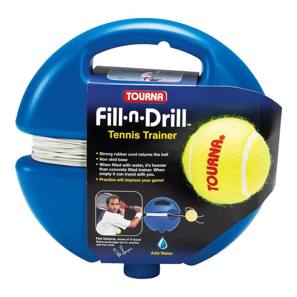 Fill N Drill Tennis Trainer Training TOURNA Blue