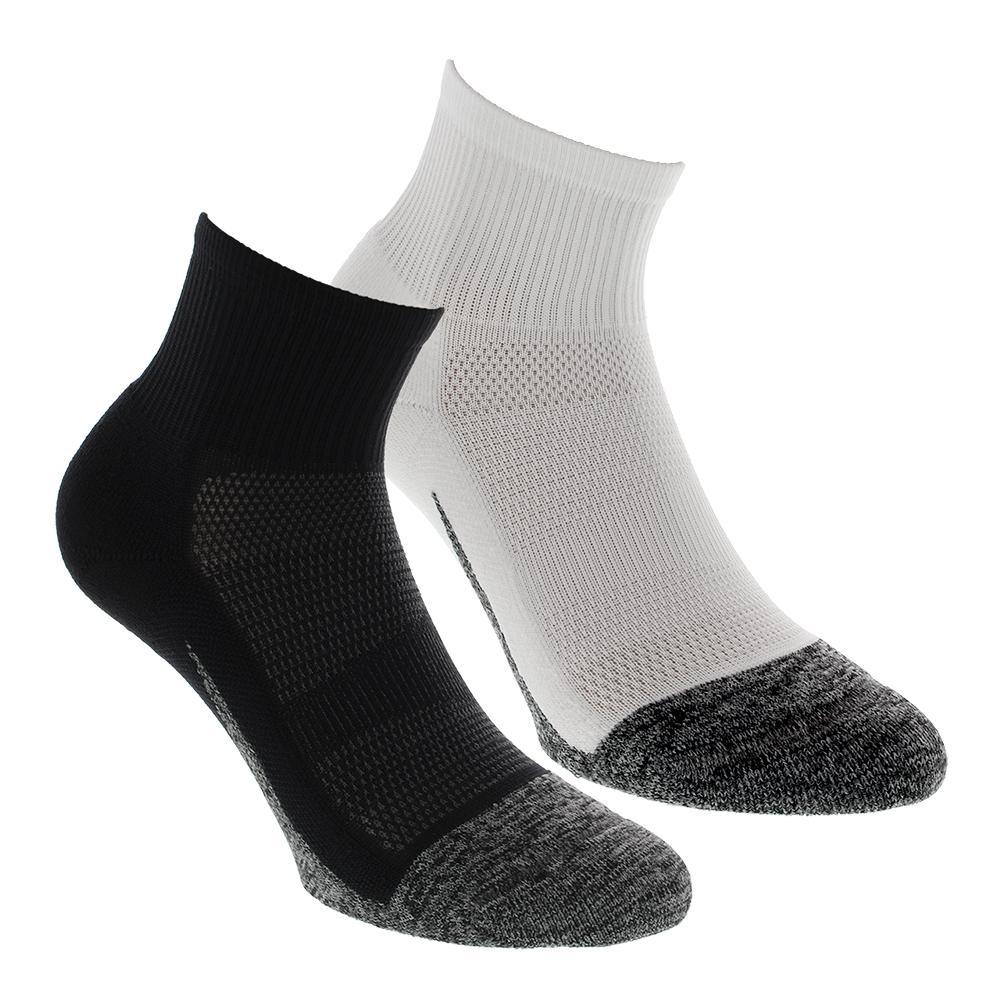 Elite Light Cushion Quarter Tennis Socks Socks FEETURES