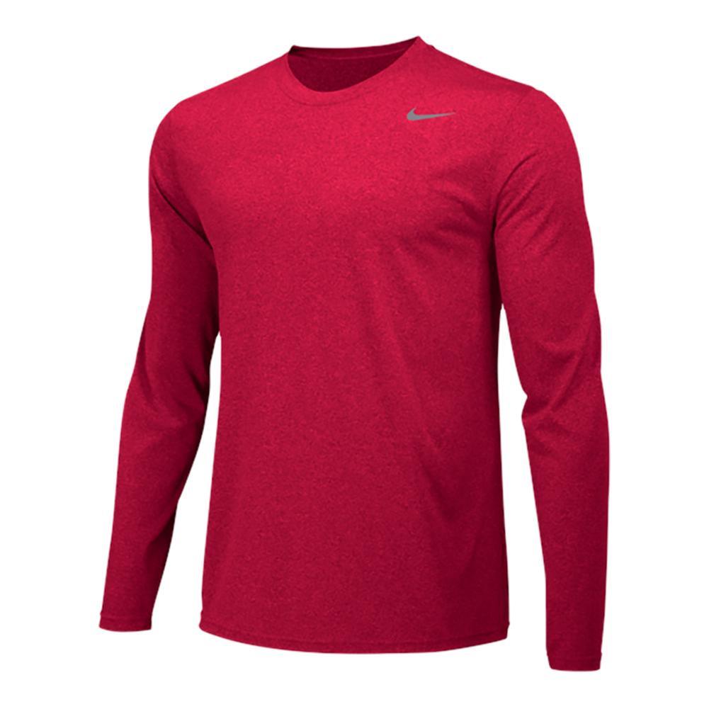 Boys' Legend Long Sleeve Training Top Training NIKE Red XS
