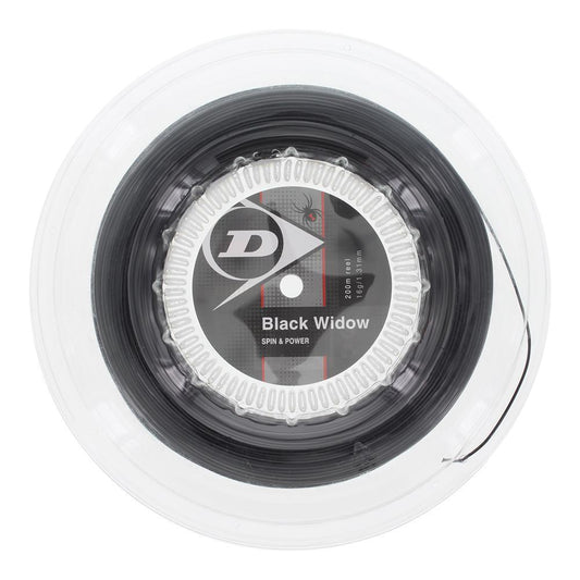 Black Widow Tennis String Reel Strings DUNLOP 17