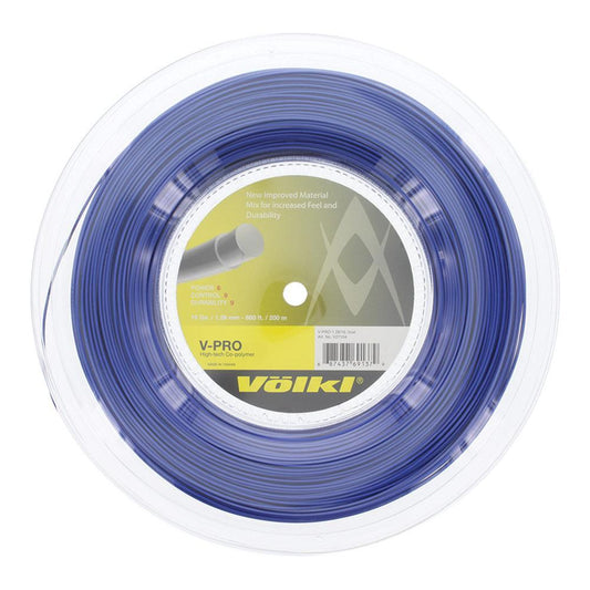 V-Pro Tennis String Reel Blue Strings VOLKL 16