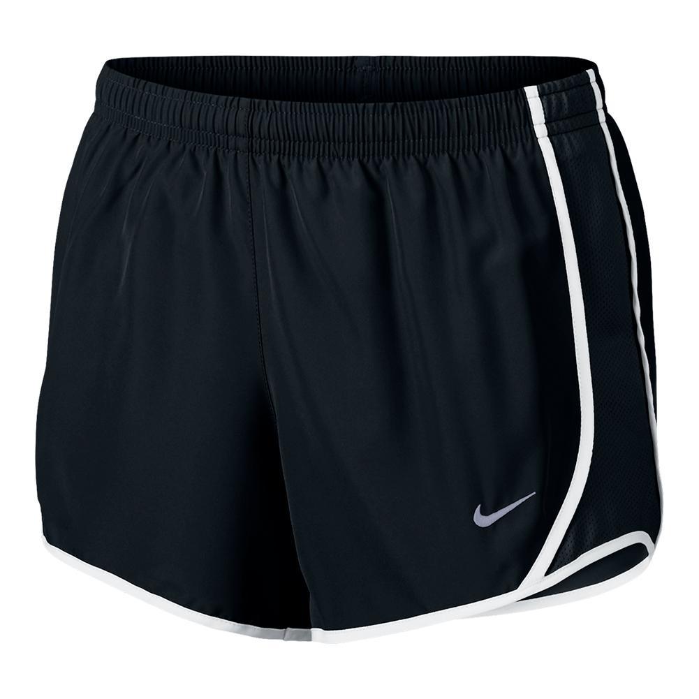 Girls` Dry Tempo Running Short TRAINING NIKE Black XS